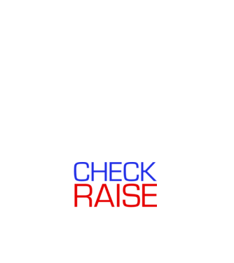 Check Raise model alb pe tricou
