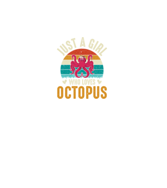 Octopus model turcoaz pe tricou