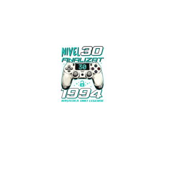 Nivel finalizat 30 1995 model negru pe tricou
