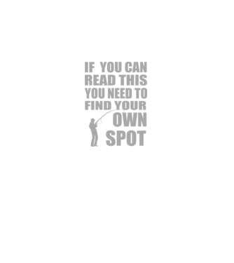 If you can read this, you need to find your own spot model negru pe tricou