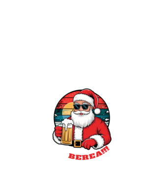 Ho ho ține mi berea! Negru model negru pe tricou