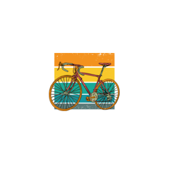Retro bike model  pe tricou