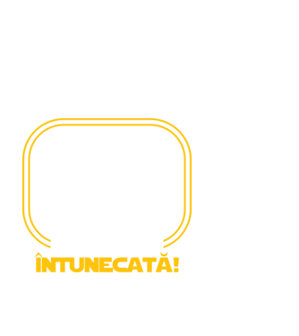 Prietenul nostru a trecut de partea întunecată model alb pe tricou