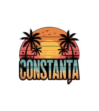 Constanța model nisipiu pe tricou