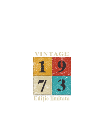 1973 - Ediție limitată model negru pe tricou