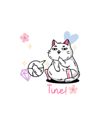 Pssst, am ceva doar pentru tine! model alb pe tricou