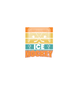 Ice Hockey model  pe tricou