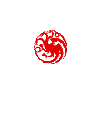 Targaryen model gri pe tricou