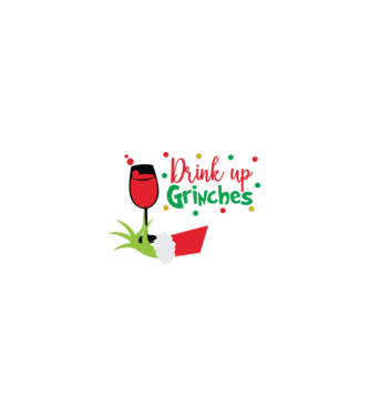 Drink up Grinches model nisipiu pe tricou