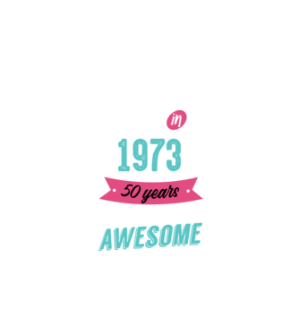 MADE IN 1973 model negru pe tricou