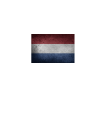 NETHERLANDS model albastru jeanși pe tricou