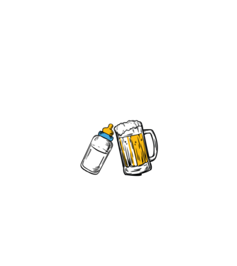 prima mea zi a tatălui model negru pe tricou