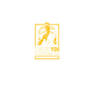I want you cobra kai model negru pe tricou