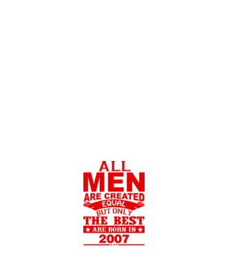 All men are created - 2007 model roz deschis pe tricou