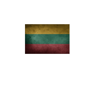 LITHUANIA model turcoaz pe tricou