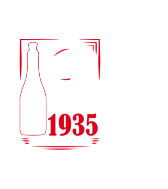 Un Vin Bun 1935 - Negru model alb pe tricou