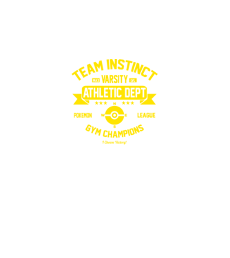 Team instinct champions model negru pe tricou