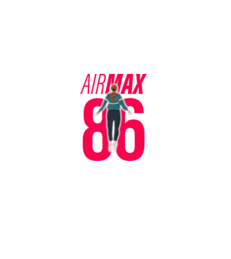 air max 86 stranger things model negru pe tricou