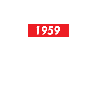 Supreme Birthday 1959 model negru pe tricou