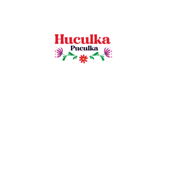 Huculka Puculka model alb pe tricou