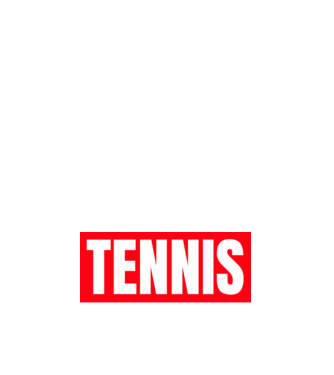 TENNIS HERO model albastru închis pe tricou