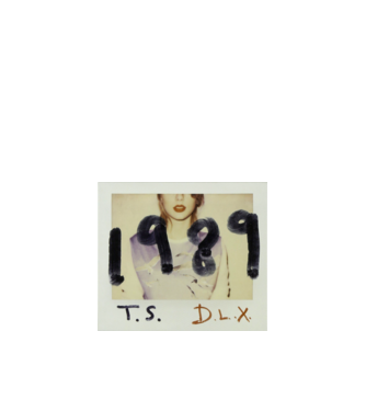 Taylor Swift polaroid model alb pe tricou