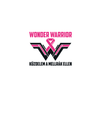 WONDER WARRIOR model alb pe tricou