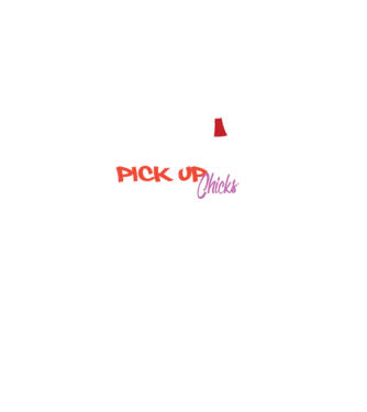How to Pick up Chicks model negru pe tricou