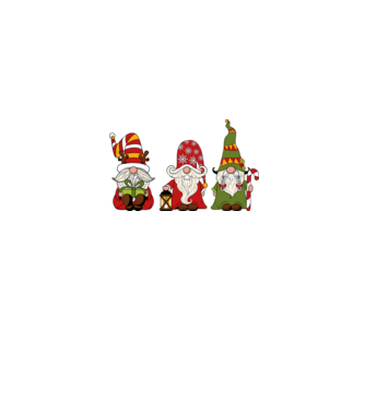 Xmas gnomes 2 model albastru jeanși pe tricou