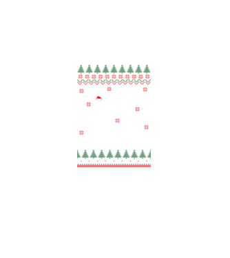 Merry Fishmas model negru pe tricou