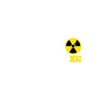 'Chernobyl ''86 3 culori' model galben neon pe tricou