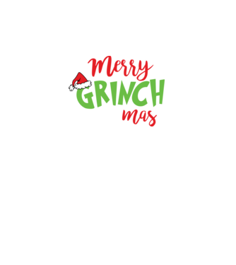 Grinchmas model negru pe tricou
