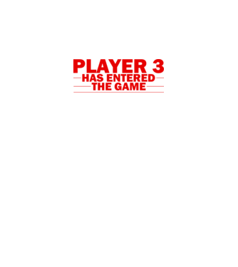 Player 3 entered the game model galben neon pe tricou