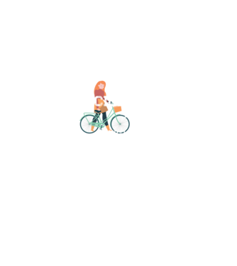 în timp ce mergi cu bicicleta poți fi ceea ce vrei să fii - în acel moment model negru pe tricou