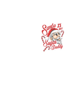 Santa is my sugar daddy model galben neon pe tricou