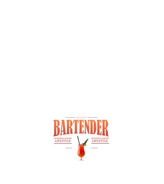 Lifestyle Bartender model alb pe tricou