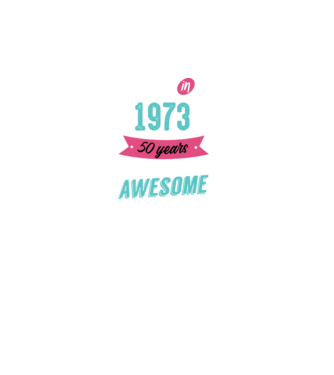 MADE IN 1973 model negru pe tricou
