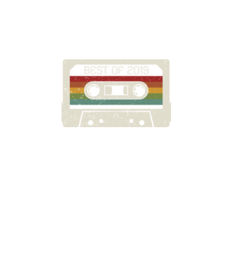 retro tape 2019 vintage model turcoaz pe tricou