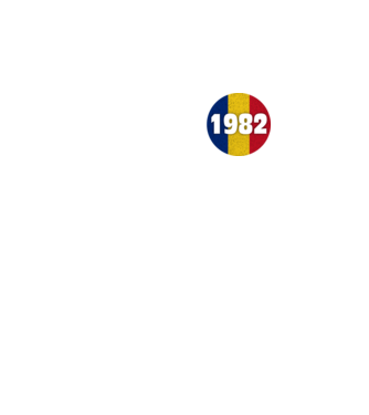 Made in 1982 retro vintage model turcoaz pe tricou