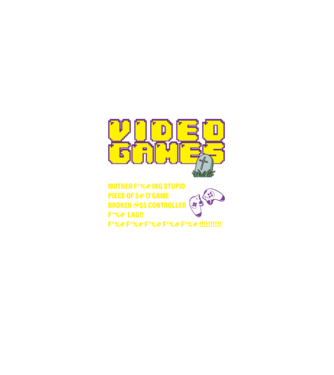 I don't always die when playing video games model  pe tricou