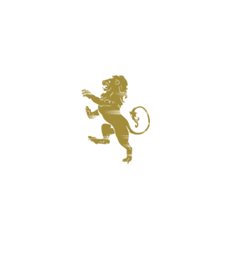 Lion Rampant model negru pe tricou