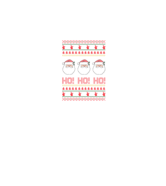 Ho-Ho-Ho model negru pe tricou