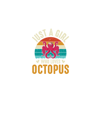 Octopus model  pe tricou