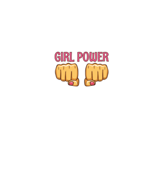 Girl Fist model turcoaz pe tricou