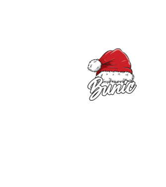 bunic Santa Hat model galben neon pe tricou