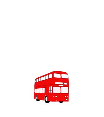 Autobuze model negru pe tricou