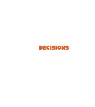 Motiv cuplu I make decisions model negru pe tricou