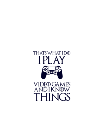 Gaming of Thrones model alb pe tricou