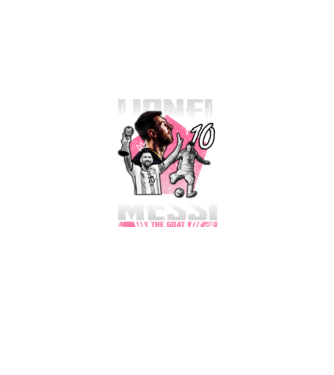 Messi tribute model negru pe tricou