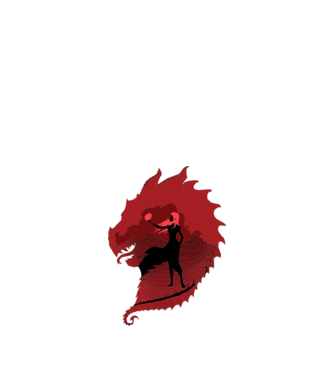 The Dragon model nisipiu pe tricou